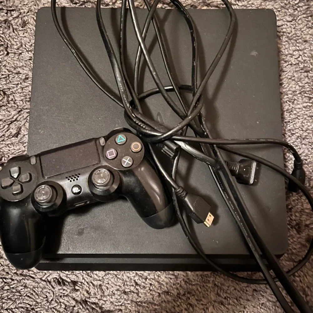 Sony Gaming Console with Controller - Black